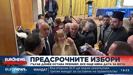 Гълъб Донев остава премиер, все още няма дата за вота