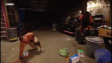 Kane Attacks an Injured Zack Ryder _ Wwe Royal Rumble 2012