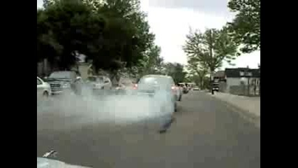 300c Hemi Burnout