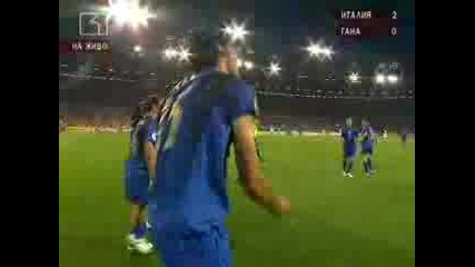 Italia Vs Ghana (12062006) Goal For 2 - 0