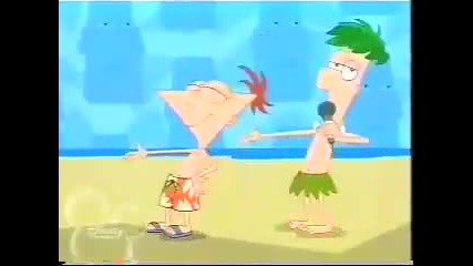 Phinas and Ferb - Beach song - Финиас и фърб - Плажна песен 