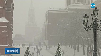 Рекорден снеговалеж в Москва