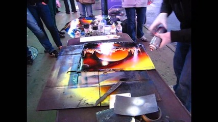 Spray paint art from New York