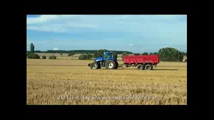 2xclaas Lexion 770 in Sommergerste