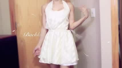 Diy- backless dress series part 4 of 4