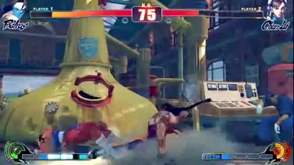 Street Fighter 4 - Vega vs. Chunli