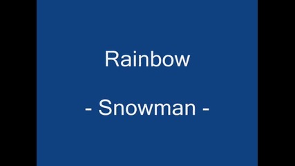 Rainbow - Snowman