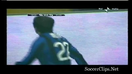 Inter vs Milan 1 - 0 Millito goal 