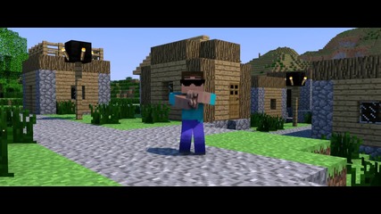 Minecraft Gangnam Style :d