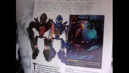 Hero Factory Magazine Pics