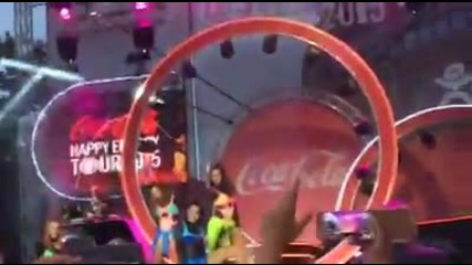 Coca Cola happy energy tour 2015 Sofia