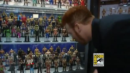 The latest and greatest Wwe action figures at Comic-con International 2013