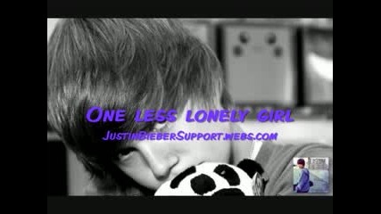 Justin Bieber - One Less Lonely Girl - Studio Version 