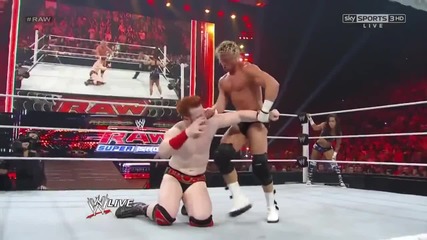 Sheamus & Aj vs Dolph Ziggler & Vickie Guerrero