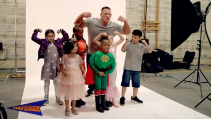 Go behind the scenes of John Cena's new Make-A-Wish video