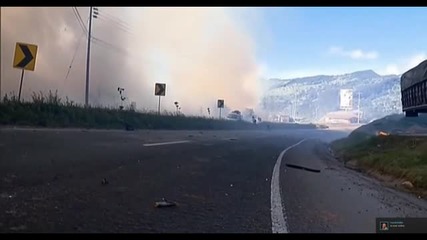Взрив на склад за фойерверки в Колумбия
