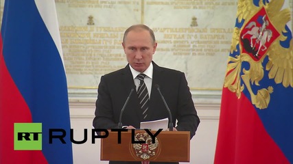 Russia: 'Syria operations confirm readiness to respond to terror threats' - Putin