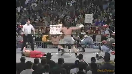 Chris Benoit vs. Marty Jannetty - Wcw Nitro 19.01.1998 