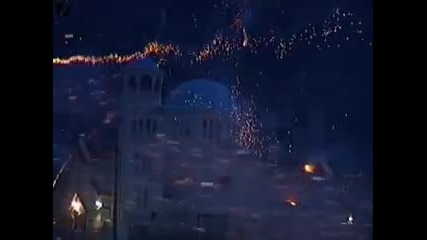 My Big Fat Greek Firework Battle 