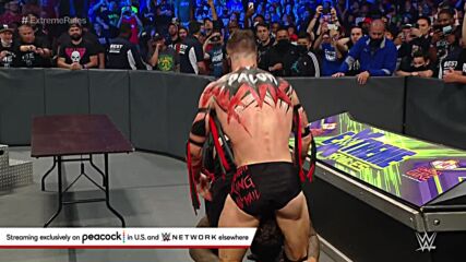 Roman Reigns spears “The Demon” through the barricade: WWE Extreme Rules 2021 (WWE Network Exclusive)