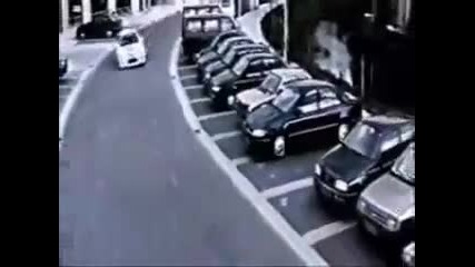 Mitsibushi Lancer POLICE Car chase Drift HIDING