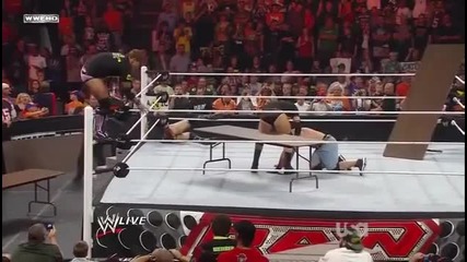Randy Ortan vs John Cena vs Nexus vs Edge&jericho 