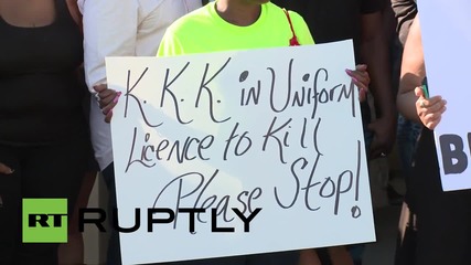 USA: Hundreds protest police brutality and racism in McKinney, Texas