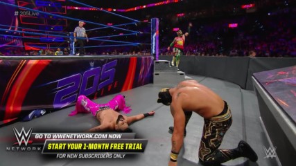 The Lucha House Party vs. The Singh Brothers – Tornado Tag Team Match: WWE 205 Live, July 2, 2019