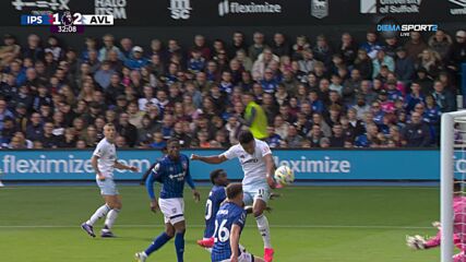 Goal by Aston Villa