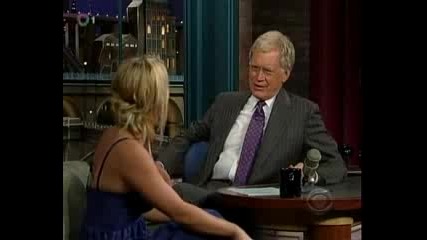 Kaley Cuoco V 6outo Na David Letterman