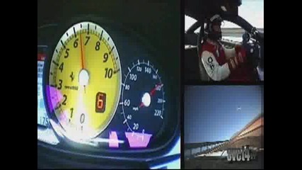 Ferrari 599 336kmh Това са 210mph