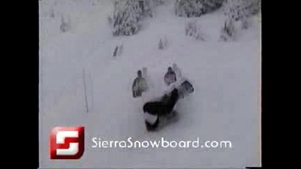 Snowboarder Gets Wrecked On Dub Backflip