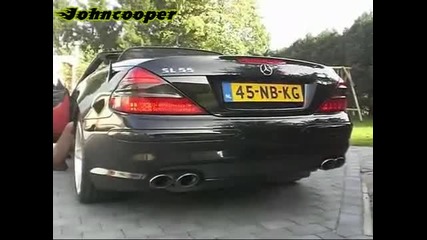 Mercedes Sl55 Amg - Страховит Рев