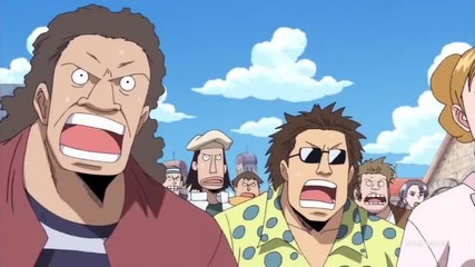 One Piece - Episode 238 - Gum-gum Human vs. Fire-breathing Cyborg!