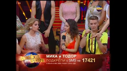 Dancing Stars - Мика и Тодор елиминации (03.04.2014 г.)