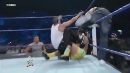 Slingshot Corner Dropkick - Hunico