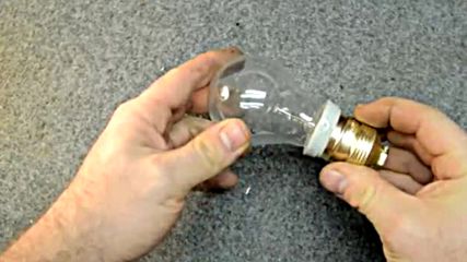 How to Make • Coffee Machine Vacuum Lightbulbs