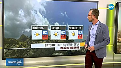Прогноза за времето (16.10.2018 - сутрешна)