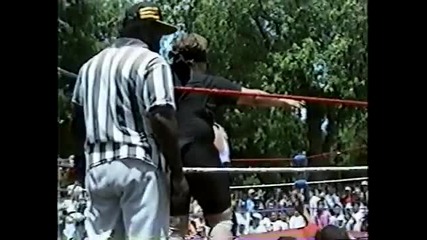 Wrestling - Edge (adam Copeland) In His Early Career - Blindfold Match, 1993