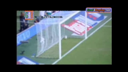 Diego Milito Goal Inter - Parma 2 - 0 (2 - 0 13/09/2009)