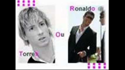 Torres,  Ronaldo,  Kaka And Messi