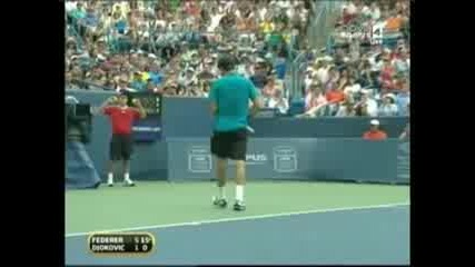 Federer beat Djokovic Cincinnati Masters Final 2009