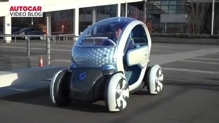 Renault Twizy driven by autocar.co.uk 