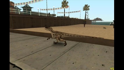 Gta San Andreas Jurassic Park