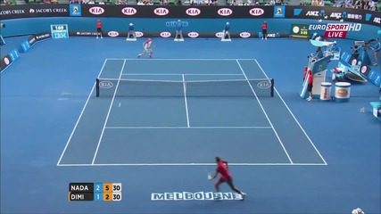 Australian Open 2014 Rafael Nadal vs Grigor Dimitrov