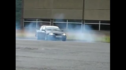 Ford Sierra Cosworth burnout _)