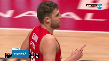 Везенков отново най-резултатен, но Олимпиакос пак си тръгна с празни ръце от Белград