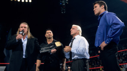 Triple H introduces Evolution: Raw, Feb. 3, 2003