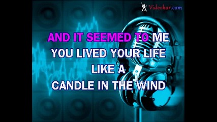 Elton John - Candle In The Wind (karaoke) 