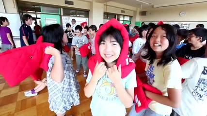 Linkin Park visit Ishinomaki City with Save The Children